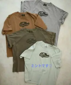 美品 クロスアンドクロス ハグオーワー 妄想カフェ T‐sh Tシャツ ミント