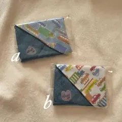 1138・ハンドメイド♡ダブルガーゼハンカチ 二枚セット
