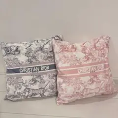 Dior クッションカバー グレー ×1