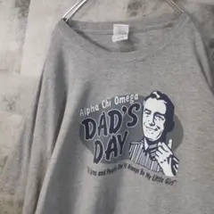 半袖TシャツUSA古着ビッグオーバーサイズグレー2XL　C40,20
