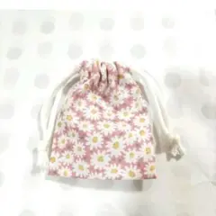 3568】ハンドメイド★ミニミニ巾着袋★花柄
