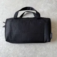 ARTISAN & ARTIST メイクアップポーチ バッグ型 黒 ブラック 赤