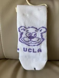 新品未使用　UCLA クマキャラクター 靴下 23〜25cm