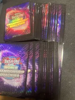 遊戯王 WCS2024 スリーブ 未開封 紫 青 限定販売】 スリーブ WCS2024 遊戯王 未開封 デュエル 遊戯王OCG