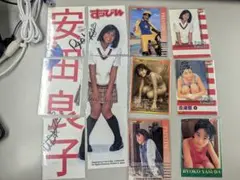 安田良子 トレーディングカード 12枚セット