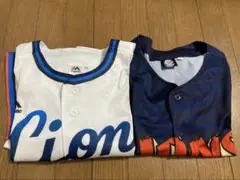 Lサイズ　埼玉西武ライオンズ　レプリカユニフォーム　2枚セット