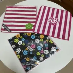 マリークワント　MARY QUANT タオル 3枚セット