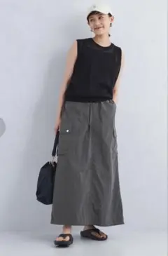 green label relaxing＜MFG＞撥水 カーゴ スカート