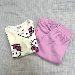 【新品未使用】サンリオ ハローキティ ベビーパジャマ 90cm
