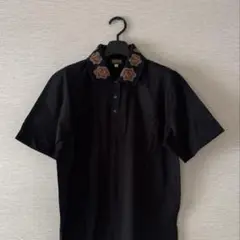 【未使用】FEILER ブラック 半袖 ポロシャツ