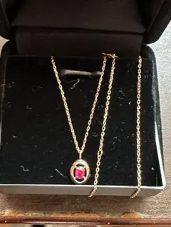 JEWELRY TSUTSUMI k10ルビーネックレス