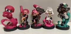 スプラトゥーン アミーボ フィギュア 5体セット