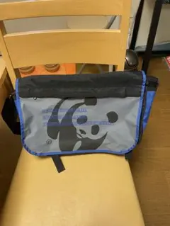 パンダデザイン ショルダーバッグ 耐久性ナイロン製