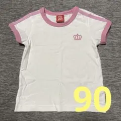 BAB DOLL ベビードール【90】ベビーサイズ　半袖Tシャツ　シンプル