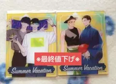 社会人カップルのSummer Vacation アクリルカード rasu 琢磨