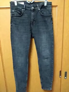 ZARA スキニーデニム ダークグレー 31