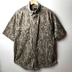 90s〜00sヴィンテージ Browning リアルツリー迷彩柄 半袖シャツ