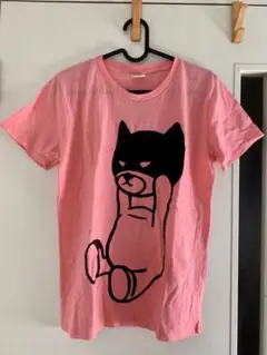GRANIPH グラニフ Tシャツ 猫 ネコ クマ 覆面 ピンク
