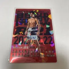 RIZIN 21 ポテトスティック　ポスターカード　No.08