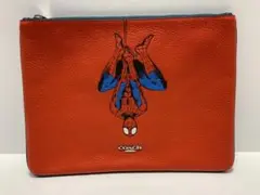 COACH★コーチ★クラッチバッグ★スパイダーマンコラボ★日本未発売レアモデル