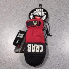 新品 未使用 CRAB GRAB クラブグラブ スノボ ミトン グローブ M