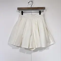 【タグ付き】レピピアルマリオ　ショートパンツ　プリーツ　ウエストゴム　ポケット