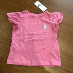 新品未使用　GU ピンク Tシャツ 110サイズ