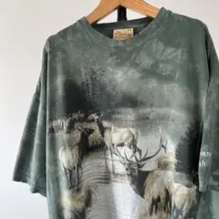 USA製　ザ・マウンテン　DEAR シカ　Tシャツ　アニマル　動物　XXLサイズ
