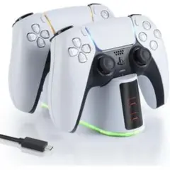 最安値✨充電スタンド 2台同時充電可能 PS5 コントローラースタンド