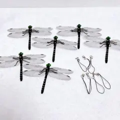 虫除け オニヤンマ 6個 ストラップ付き トンボ 玄関 ベランダ 害虫駆除