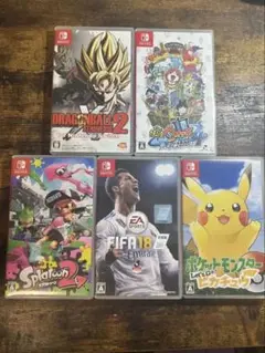 Nintendo Switch ゲームソフト 5本セット