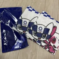ミライトワ 東京オリンピック みずほフィナンシャルグループオリジナルハンドタオル