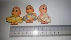 手作りドレスキューピーちゃん3体セット！