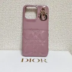 【新品同様 即購入◎】ディオール iPhone13proケース パテント