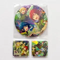 Switch ジャケット柄丸型缶バッジ&スクエア缶バッジ２種 3点セット