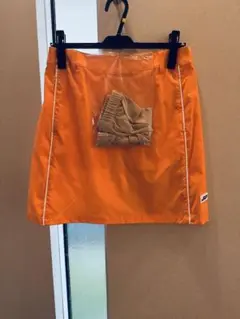 JUN&ROPE オレンジスカート ショートパンツ付き
