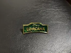 【ロルカナ】ピンバッジ ロゴ 緑色【美品】