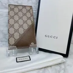 【希少 極美品】オールド グッチ 手帳ケース GG スプリーム ヴィンテージ