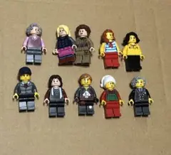 【LEGO】ミニフィグ　女性　10体セット　73