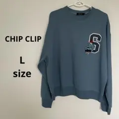 CHIP CLIP メンズ レディース トレーナー スウェット L