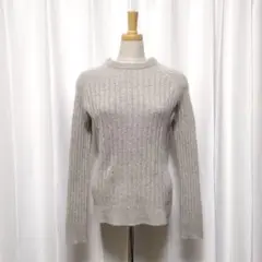マーガレットハウエル カシミヤ ウール リブ ニット