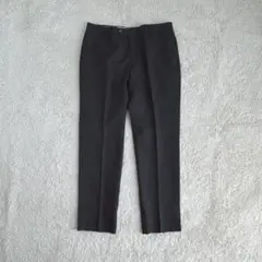 テーパードパンツ オフィスカジュアル センタープレース ボトムス シンプル 無地