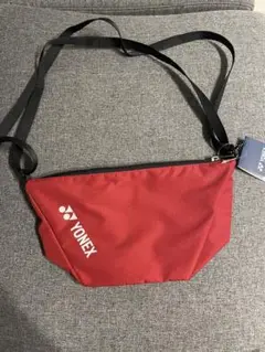 YONEXショルダーポーチ ダークレッド