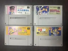 スーパーファミコン ゲームソフト 4本セット