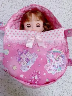 231 敷布団付　メルちゃん　ソランちゃん　クーファン　布団セット　ユニコーン