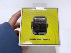 POWER SPORTS WATCHランニング　時計　未使用　スポーツウォッチ■