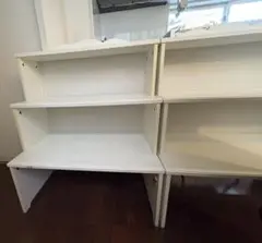 手渡しのみ　【IKEA】 ホワイトオープンシェルフ 3段