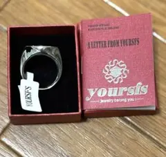 新品未使用　yourselfs シルバーリング サイズ26