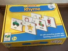 Match It! Rhyme 知育パズル 30セット