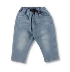 新品 ブランシェス プレミアムストレッチ クロップドデニムパンツ ズボン 150